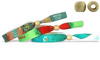BRACCIALE IN RPET CON CHIUSURA IN BAMBOO AMOVIBILE